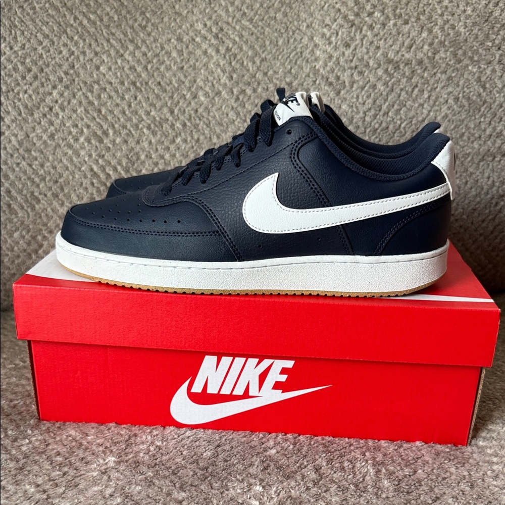 Nike Court Vision Low Obsidian/Summit White